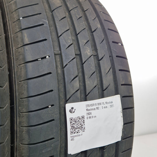 Käytetty: 235/45R18 98W XL Maxtrek Maximus M2