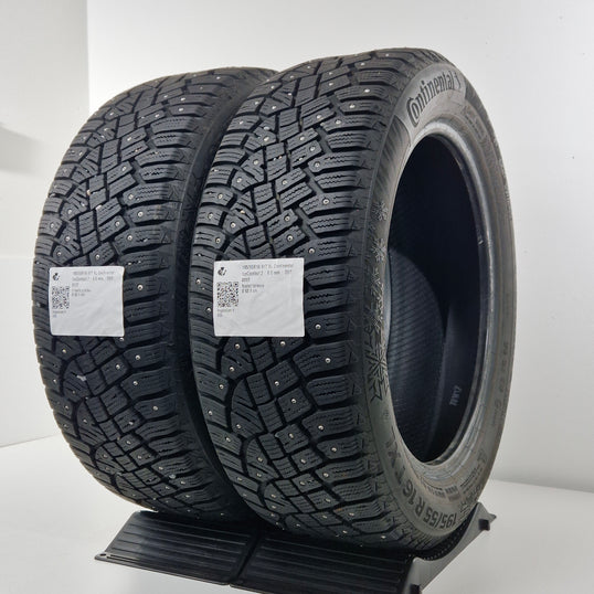Käytetty: 195/55R16 91T XL Continental IceContact 2