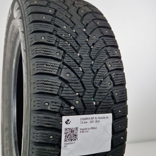 Käytetty: 215/60R16 99T XL Formula Ice