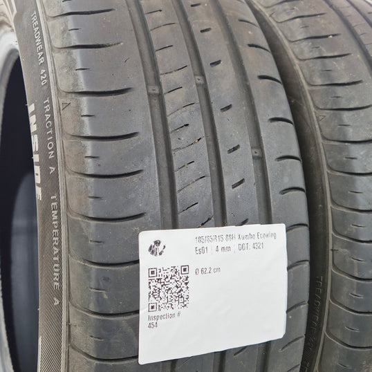 Käytetty: 185/65R15 88H Kumho Ecowing Es01