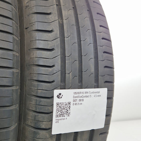 Käytetty: 185/65R15 88H Continental ContiEcoContact 5