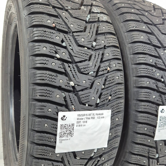 Käytetty: 195/55R15 89T XL Hankook Winter i*Pike RS2