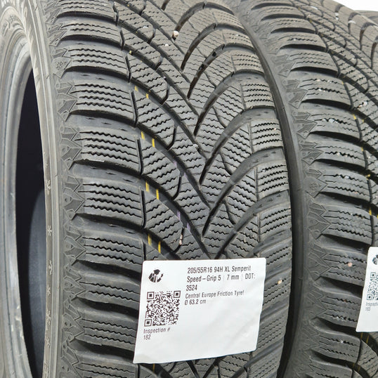 Käytetty: 205/55R16 94H XL Semperit Speed-Grip 5