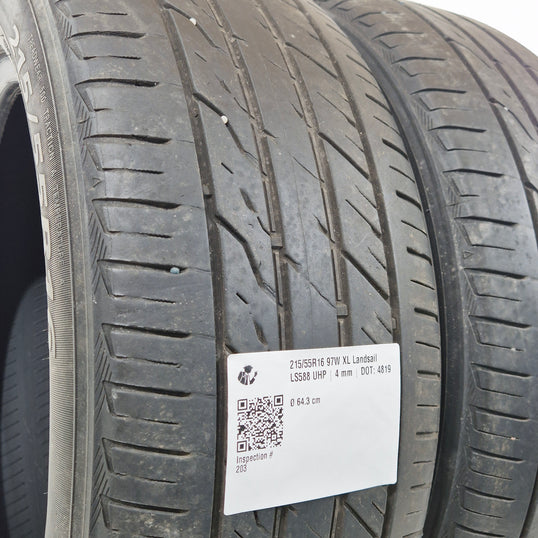 Käytetty: 215/55R16 97W XL Landsail LS588 UHP