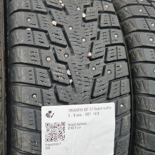 Käytetty: 185/65R15 88T GT Radial IcePro 3