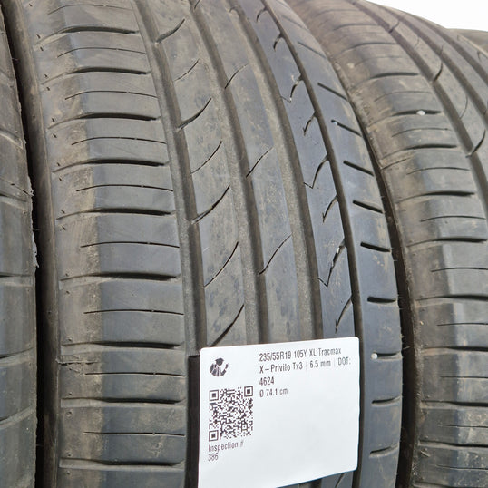 Käytetty: 235/55R19 105Y XL Tracmax X-Privilo Tx3