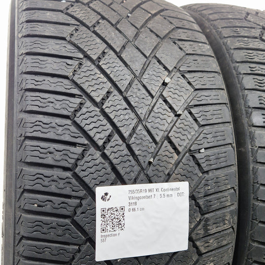 Käytetty: 255/35R19 96T XL Continental Vikingcontact 7