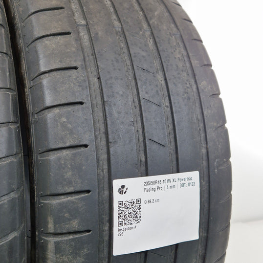 Käytetty: 235/50R18 101W XL Powertrac Racing Pro