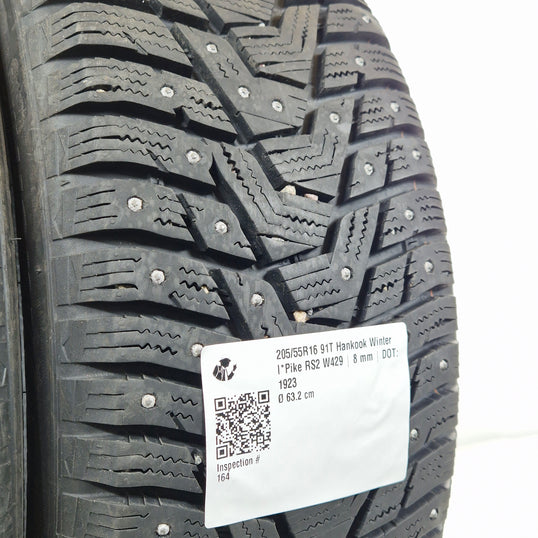 Käytetty: 205/55R16 91T Hankook Winter I*Pike RS2 W429