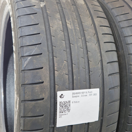 Käytetty: 255/45R20 105Y XL Pirelli Scorpion