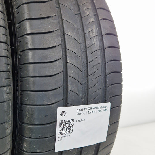 Käytetty: 205/60R16 92H Michelin Energy Saver +