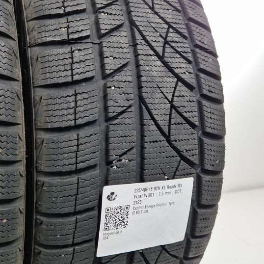 Käytetty: 225/40R18 92H XL Roadx RX Frost WU01