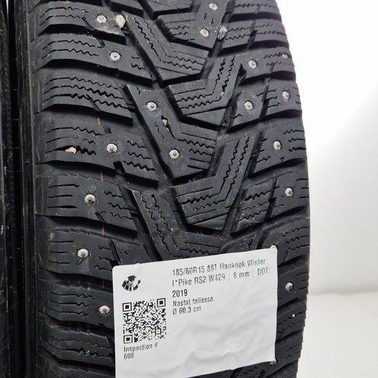 Käytetty: 185/60R15 88T Hankook Winter I*Pike RS2 W429