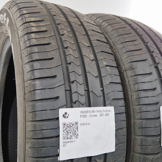 Käytetty: 195/60R15 88H Petlas ProGreen PT525