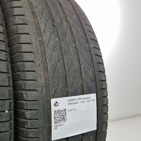 Käytetty: 225/60R18 100H Continental UltraContact