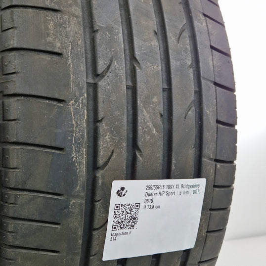 Käytetty: 255/55R18 109Y XL Bridgestone Dueler H/P Sport