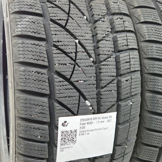 Käytetty: 225/40R18 92H XL Roadx RX Frost WU01