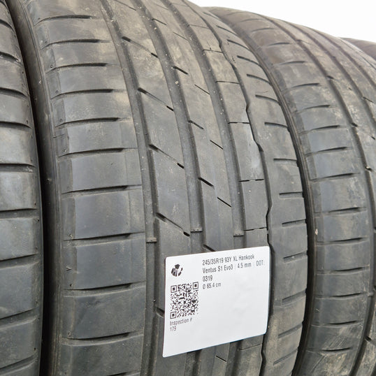 Käytetty: 245/35R19 93Y XL Hankook Ventus S1 Evo3