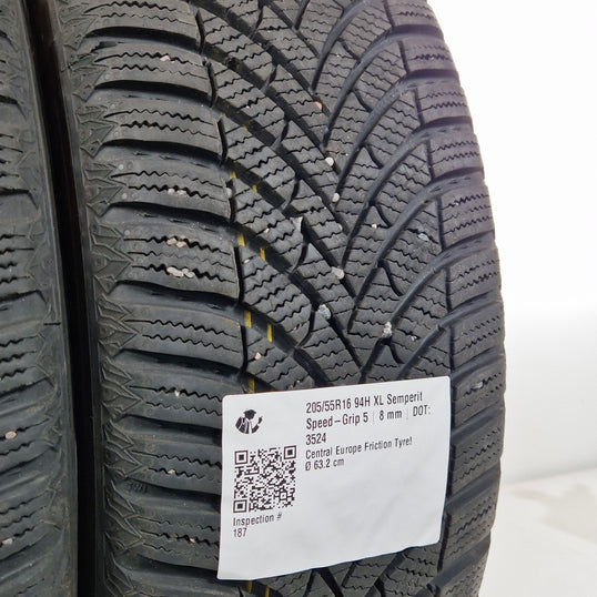 Käytetty: 205/55R16 94H XL Semperit Speed-Grip 5