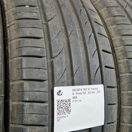 Käytetty: 235/55R19 105Y XL Tracmax X-Privilo Tx3