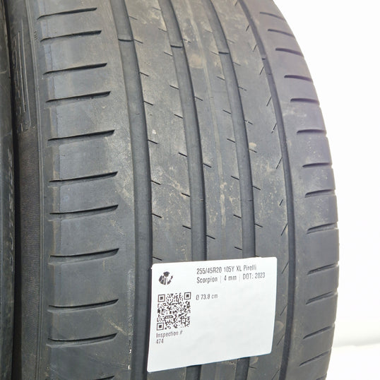 Käytetty: 255/45R20 105Y XL Pirelli Scorpion