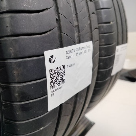 Käytetty: 205/60R16 92H Michelin Energy Saver +