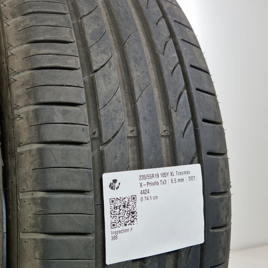 Käytetty: 235/55R19 105Y XL Tracmax X-Privilo Tx3