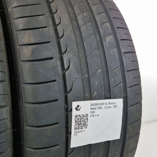 Käytetty: 255/35R19 96Y XL Minerva Radial F205