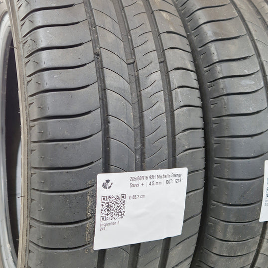 Käytetty: 205/60R16 92H Michelin Energy Saver +