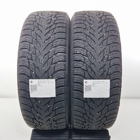 Käytetty: 205/55R16 94R XL Nokian Hakkapeliitta R3
