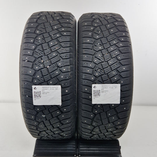 Käytetty: 195/55R16 91T XL Continental IceContact 2