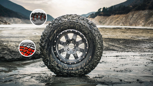 LT265/65R17 120/117QLRE MUDKM3 BFGOODRICH