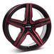 thumbnail-Nitro Spark G.Blk/Red 8x18 5-112 E45 C66,5