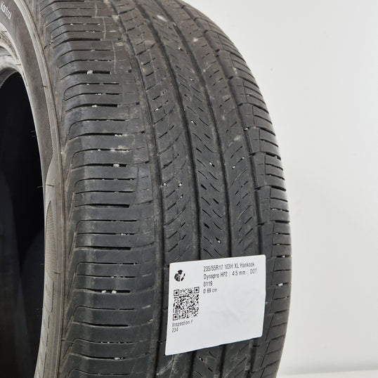 Käytetty: 235/55R17 103H XL Hankook Dynapro HP2