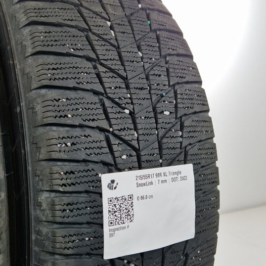 Käytetty: 215/55R17 98R XL Triangle SnowLink