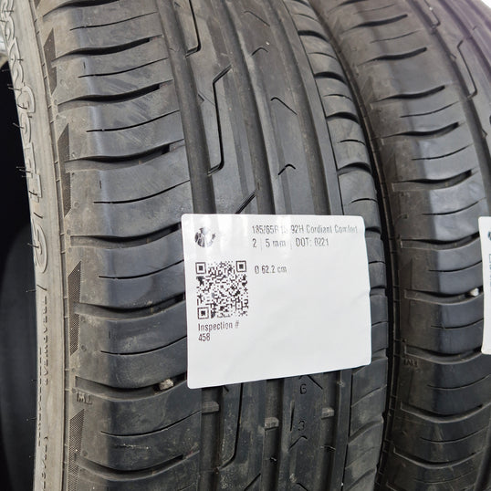 Käytetty: 185/65R15 92H Cordiant Comfort 2