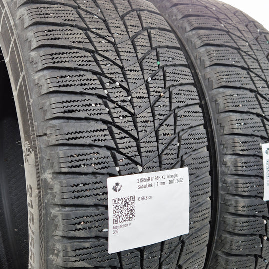 Käytetty: 215/55R17 98R XL Triangle SnowLink