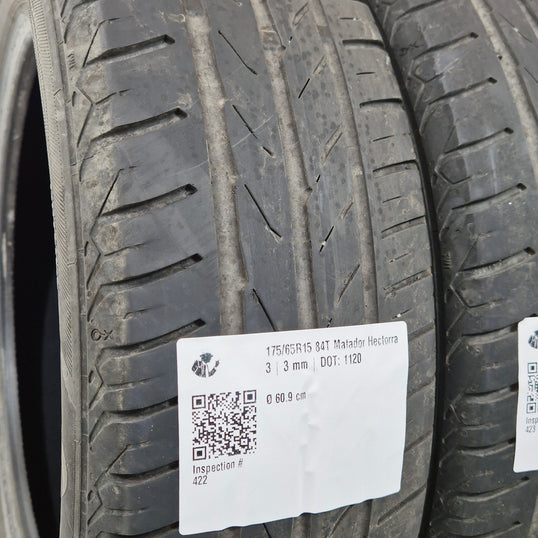 Käytetty: 175/65R15 84T Matador Hectorra 3