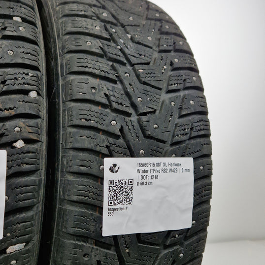 Käytetty: 185/60R15 88T XL Hankook Winter I*Pike RS2 W429