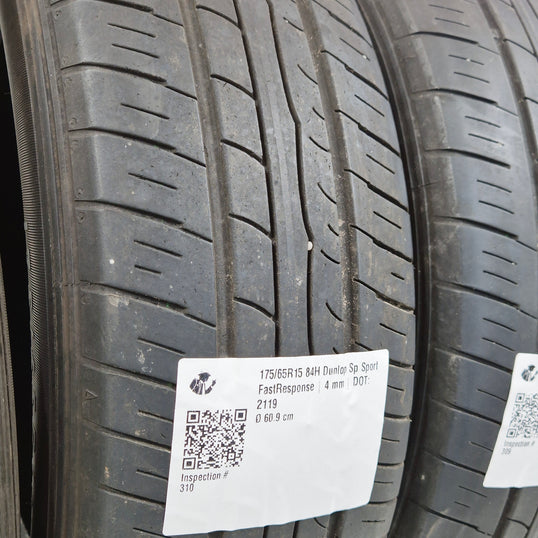 Käytetty: 175/65R15 84H Dunlop Sp Sport FastResponse