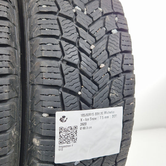 Käytetty: 185/60R15 88H XL Michelin X-Ice Snow