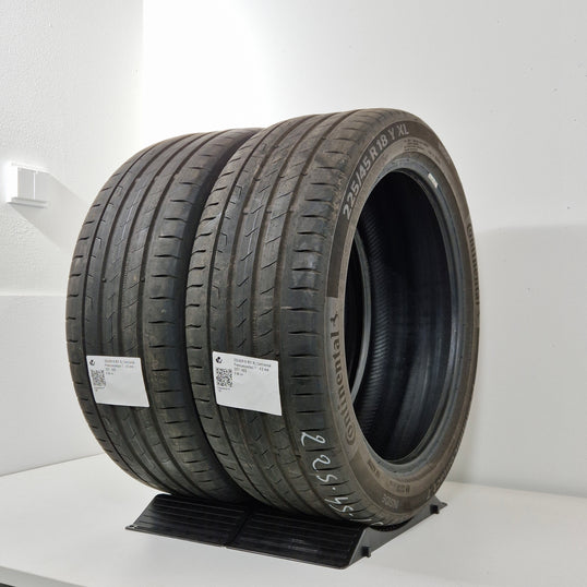 Käytetty: 225/45R18 95Y XL Continental Premiumcontact 7