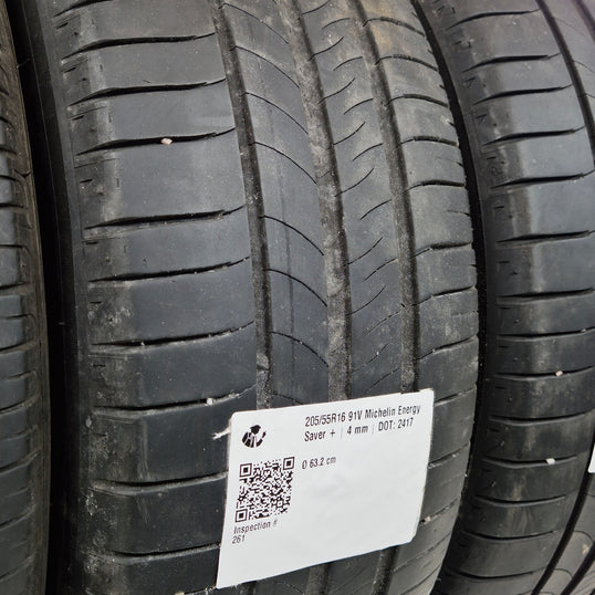 Käytetty: 205/55R16 91V Michelin Energy Saver +