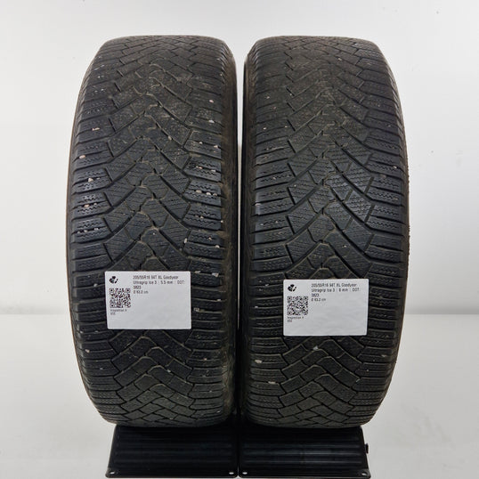 Käytetty: 205/55R16 94T XL Goodyear Ultragrip Ice 3
