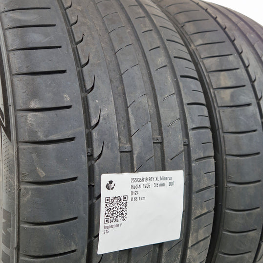 Käytetty: 255/35R19 96Y XL Minerva Radial F205