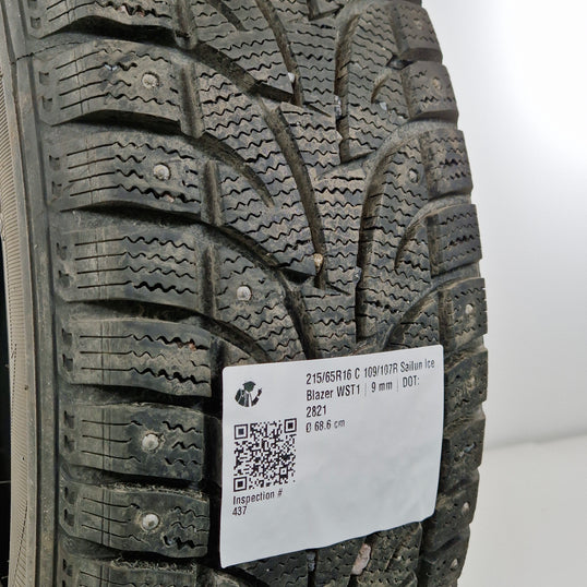 Käytetty: 215/65R16 C 109/107R Sailun Ice Blazer WST1