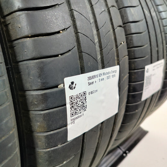 Käytetty: 205/60R16 92H Michelin Energy Saver +