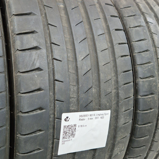 Käytetty: 245/35R21 96Y XL Linglong Sport Master