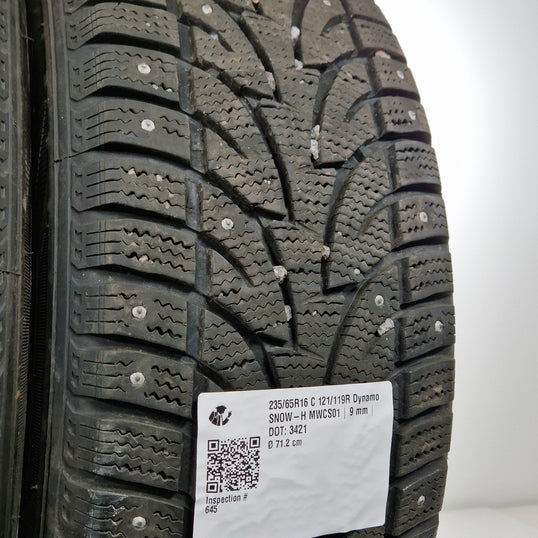 Käytetty: 235/65R16 C 121/119R Dynamo SNOW-H MWCS01