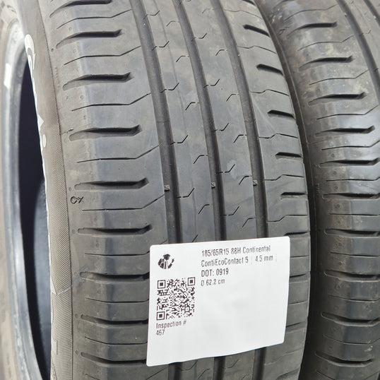 Käytetty: 185/65R15 88H Continental ContiEcoContact 5